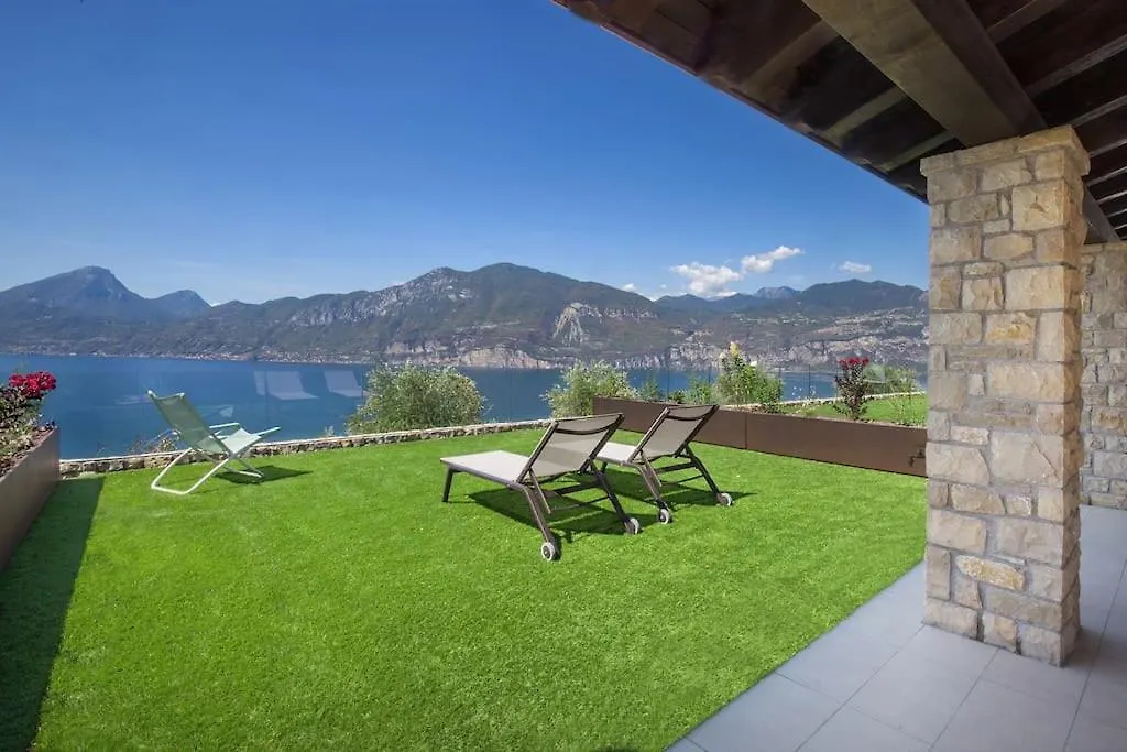 Villa Divina22 - Apt Prima Con Piscina E Vista Lago Castelletto Di Brenzone Apartment