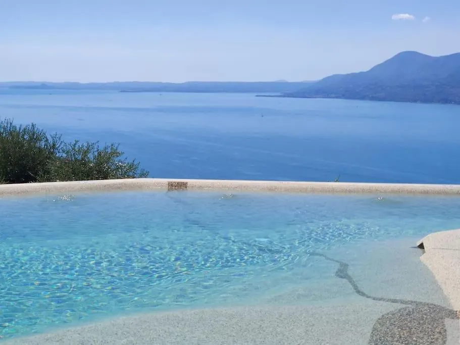 Villa Divina22 - Apt Prima Con Piscina E Vista Lago Castelletto Di Brenzone Italy
